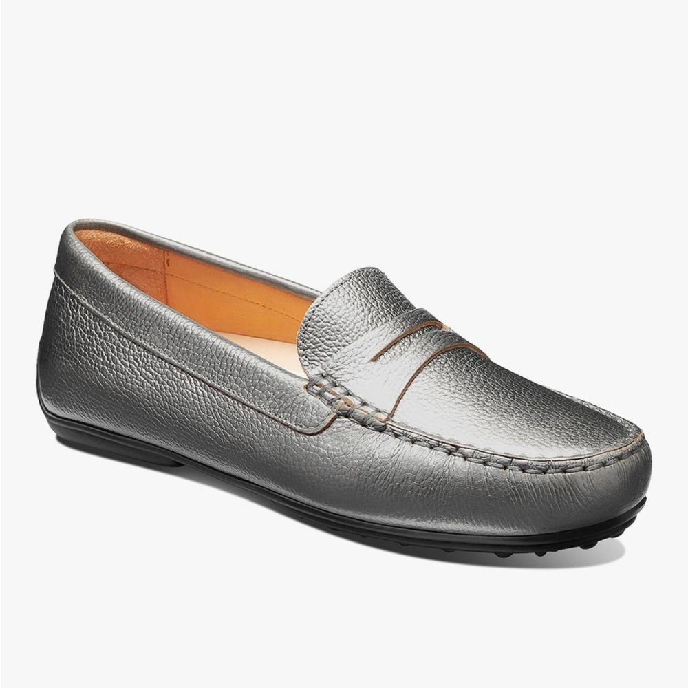 Samuel Hubbard Free Spirit for Her
Loafers Suede Rubber Outsole Pewter Leather